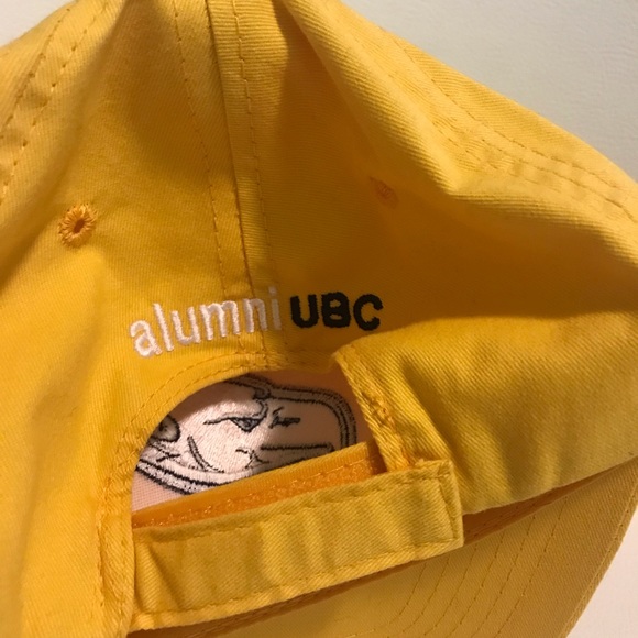 UBC Yellow Alumni Cap - Picture 2 of 2